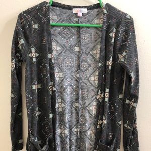 Lularoe Sarah Small Gray Design